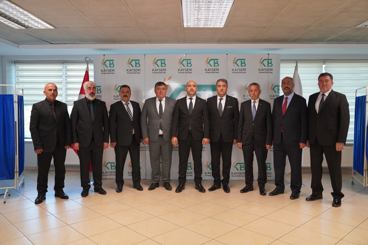 Kayseri Ticaret Borsası’nda Görev Dağılımları Belli Oldu