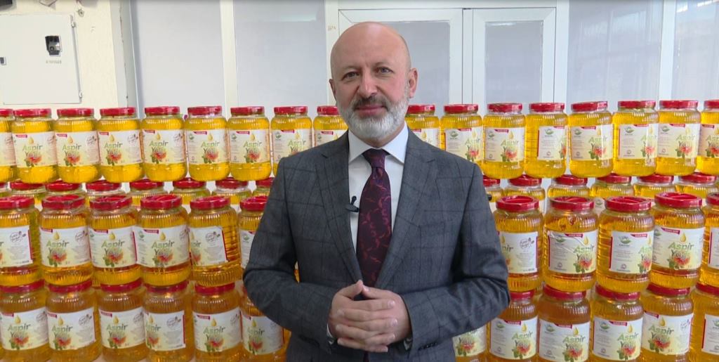Kocasinan Belediyesi'nden Vatandaşlara Aspir Yağı Hediyesi