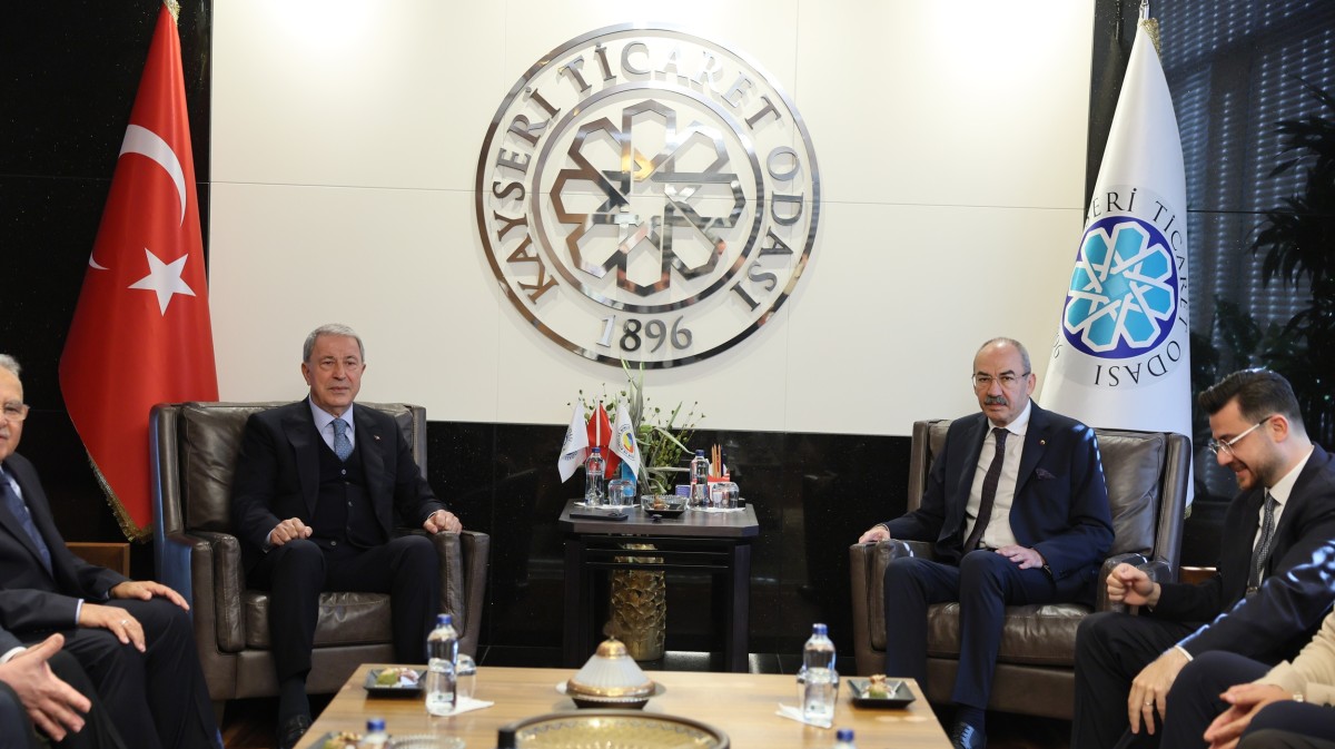 Hulusi Akar, Büyükkılıç ve Okandan’dan KTO’ya 