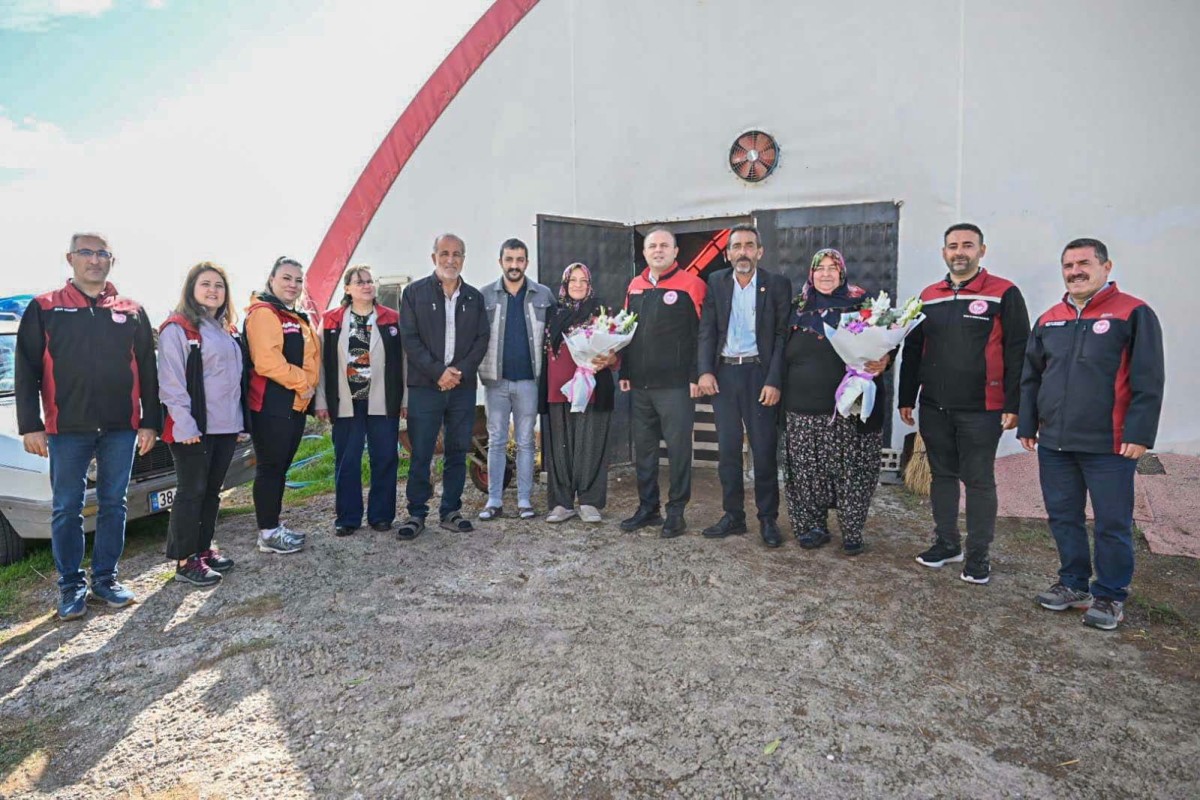 İncesu’da Kadın Çiftçilere Dünya Kadın Çiftçiler Günü Ziyareti