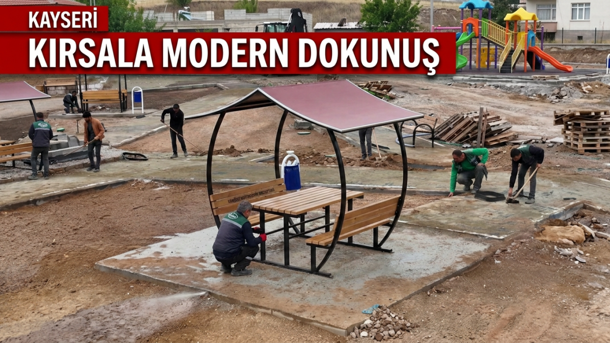 Köy Meydanları Değişiyor: Büyükşehir’den Kırsala Dev Hizmet