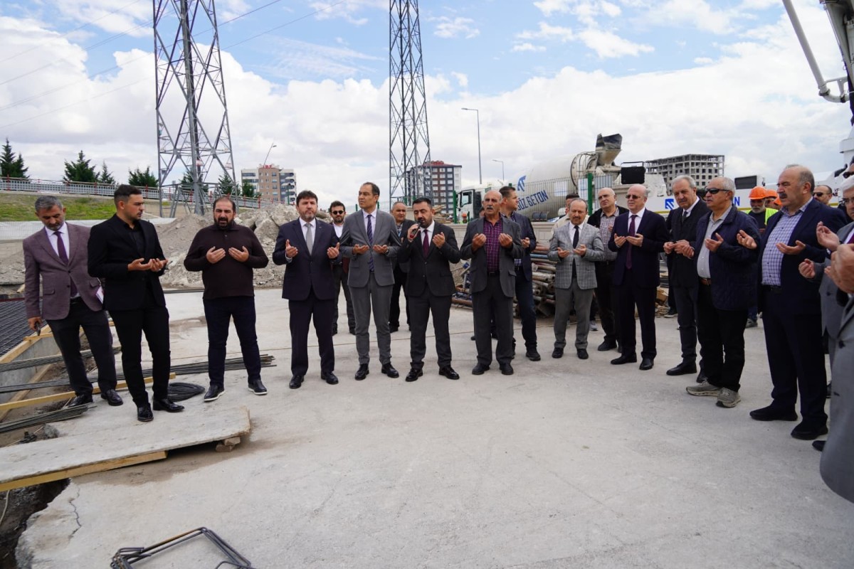 Kayseri Şehir Hastanesi’nde Sosyal ve Kültürel Tesisin Temeli Atıldı