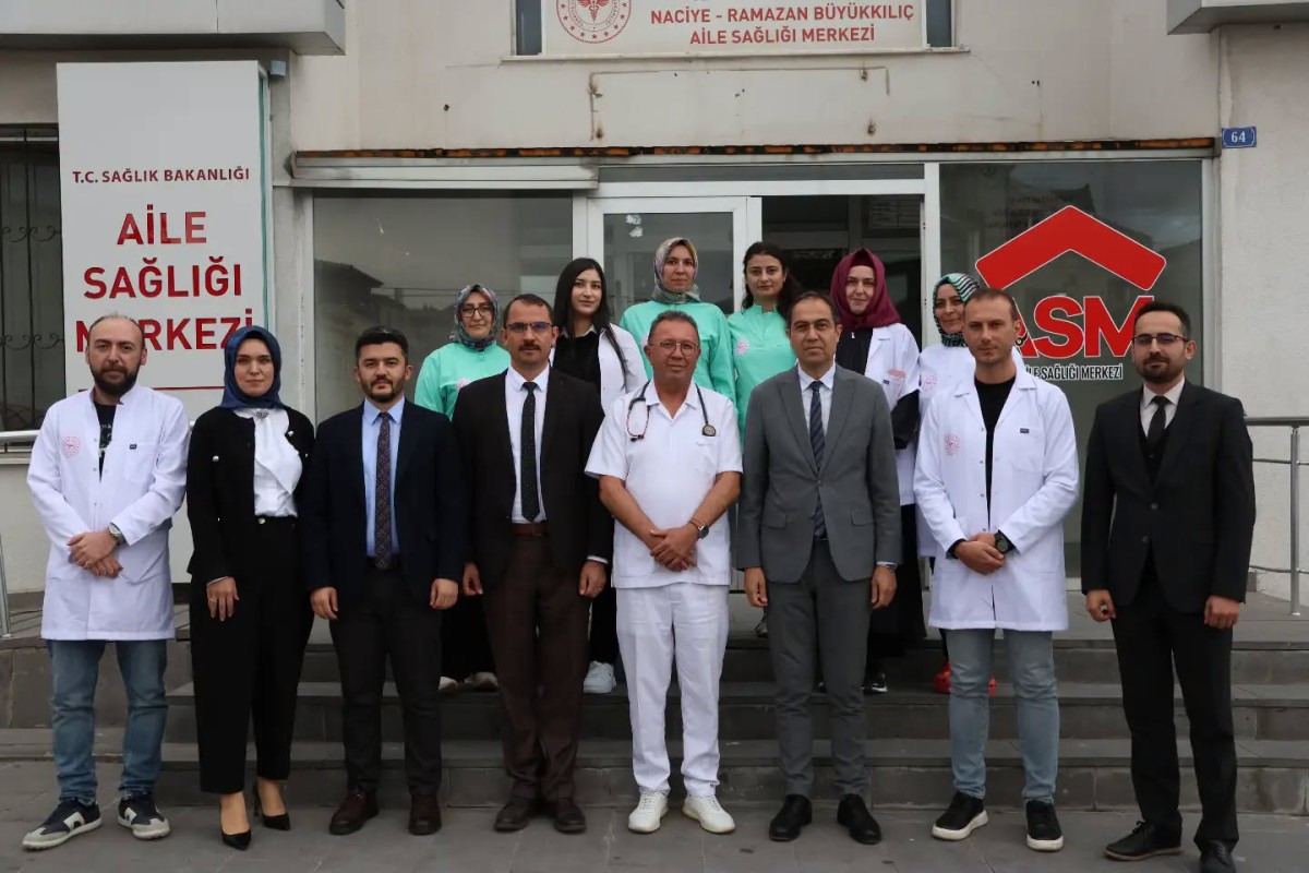 İl Sağlık Müdürü Erşan, Aile Sağlığı Merkezini Ziyaret Etti