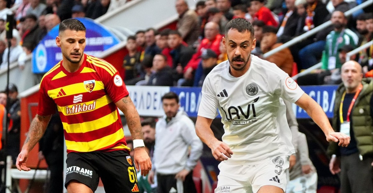 Kayseri'de Dört Gol Var, Kazanan Yok: 2-2