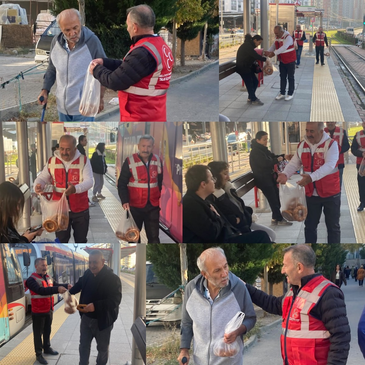 MHP Talas Teşkilatından Hemşehrilerine Sabah İkramı