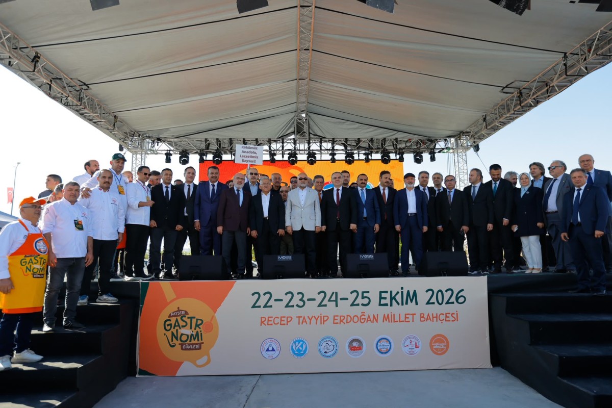 Gastronomi Şehri Kayseri’de 4 Gün Sürecek Lezzet Şöleni Başladı