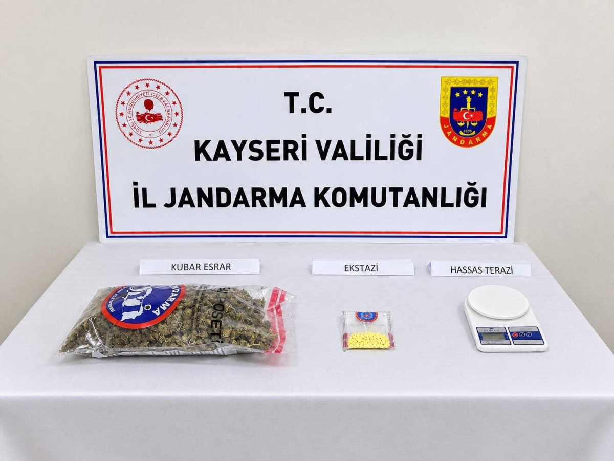 Kayseri’de Uyuşturucu Operasyonu: 3 Gözaltı