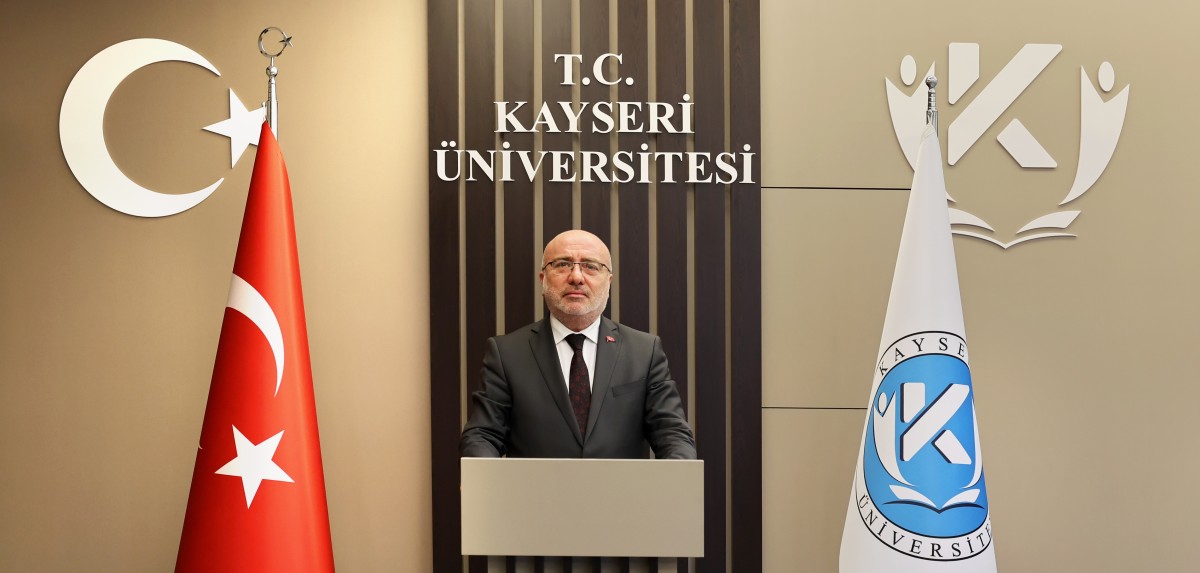 KAYÜ Rektörü Karamustafa: ''Cumhuriyetimizin 103. Yılı Kutlu Olsun''