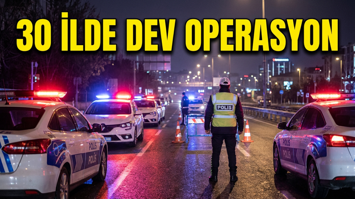 Kayseri’nin de Aralarında Bulunduğu 30 İlde Suç Örgütü Operasyonu