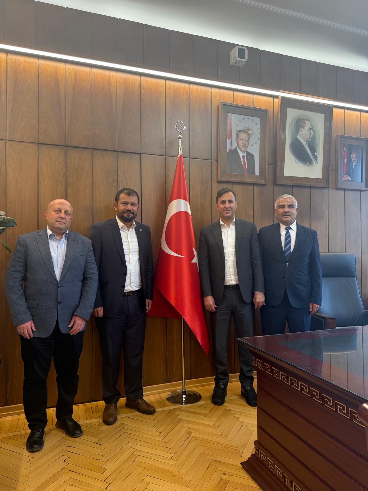 Demiryolu Çalışanlarının Sorunları Genel Müdür Yalçın’a İletildi