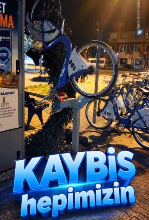 Büyükşehir Bisikletlere Zarar Verenler Hakkında Yasal İşlem Başlattı