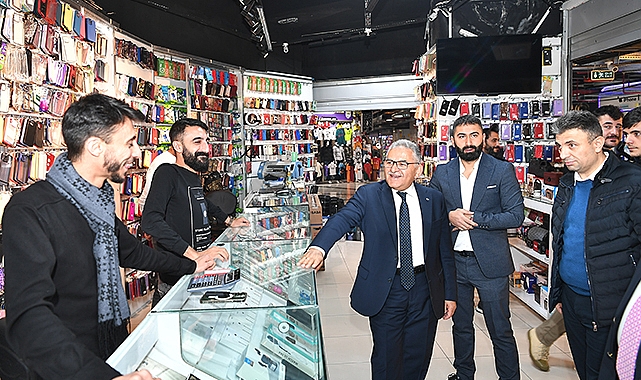 BÜYÜKKILIÇ’TAN ESNAF ZİYARETİ