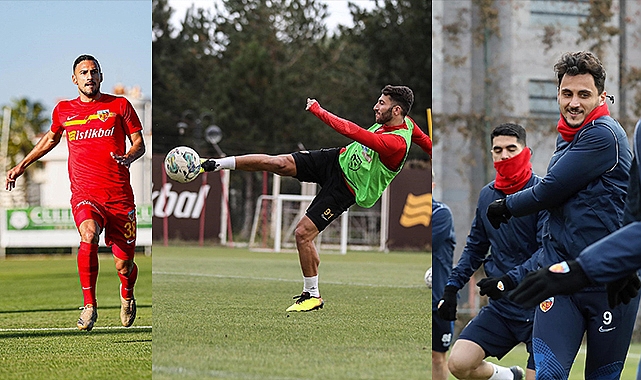 Kayserispor 5 futbolcu gönderdi