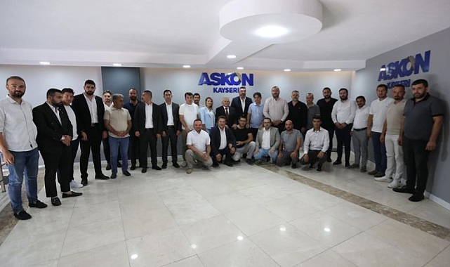 Başkan Büyükkılıç ,ASKON’un Konuğu Oldu