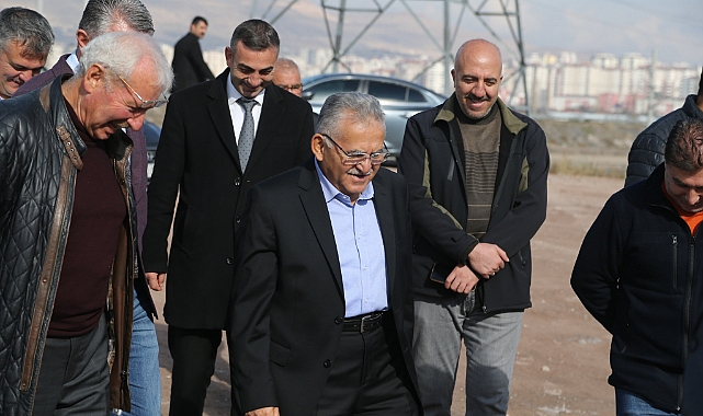 Büyükkılıç'tan yol incelemesi 