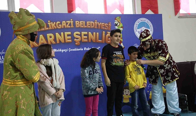 Melikgazi’nin çocuklara özel karne şenliği Danışment ile devam etti