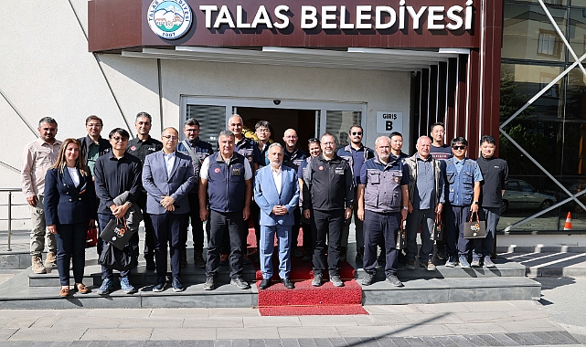 AFAD Heyeti Talas Belediyesi’nde