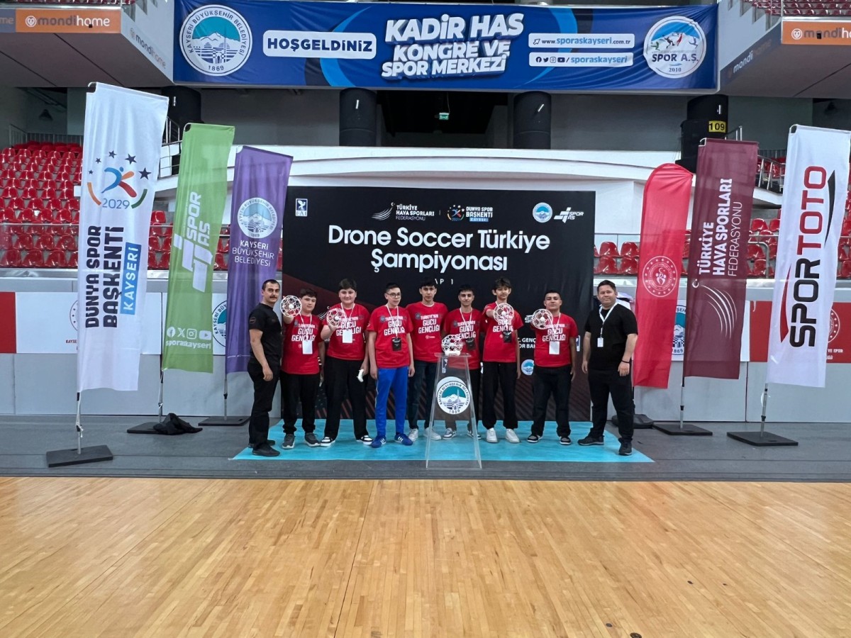 Kayseri, Drone Soccer Türkiye Şampiyonası’na Ev Sahipliği Yaptı