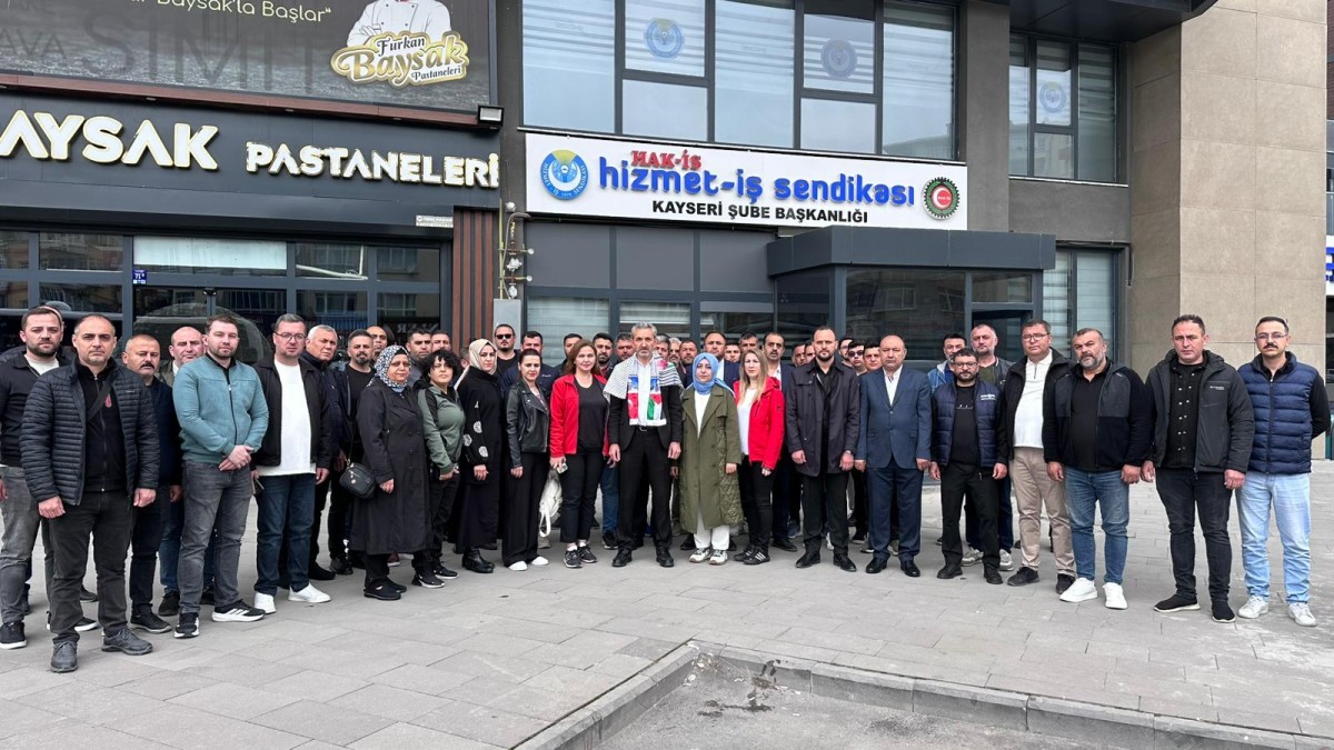 Hak-İş İl Başkanı Navruz: “Sumud Tutsakları İçin Ankara’ya Doğru Yola Çıkıyoruz”