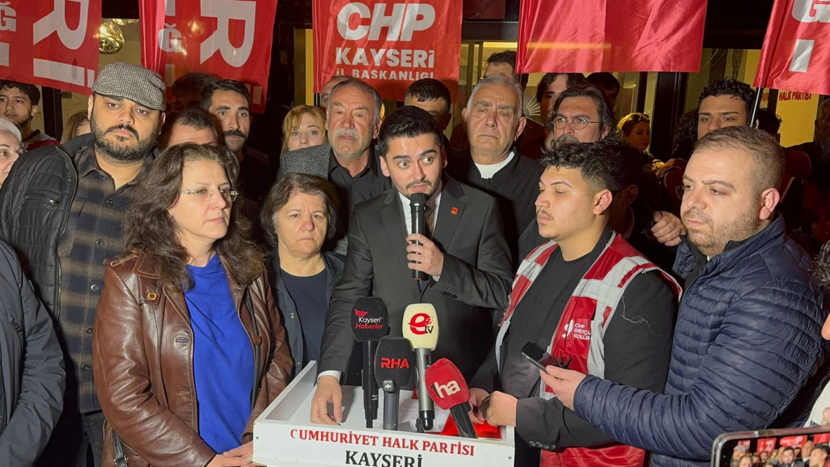 CHP Kayseri Teşkilatından 38. Olağan Kurultayın İptal Edilmesine Tepki