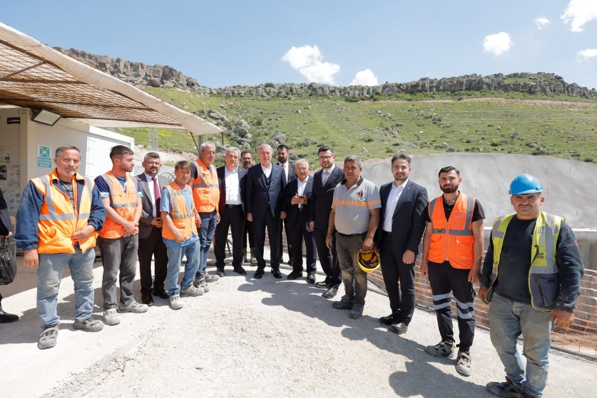 Kayseri Yüksek Hızlı Tren Hattında Yüzde 42 İlerleme Sağlandı