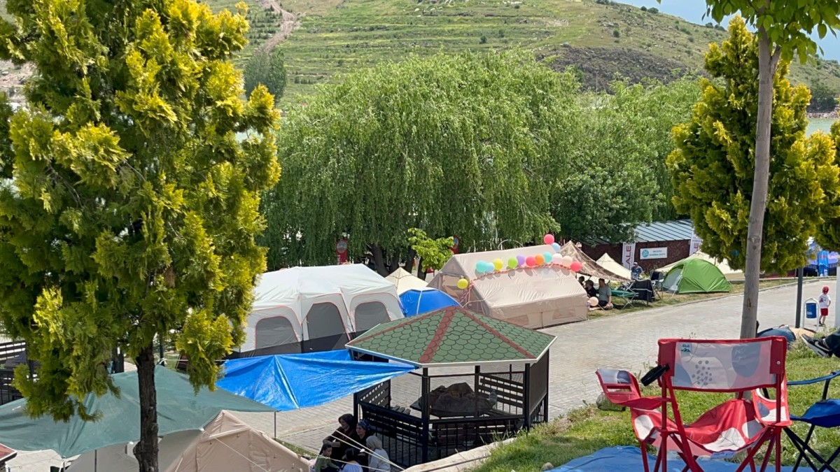İncesu Kamp Festivali’nde 100 Karavan, 300’ün Üzerinde Çadır Yer Aldı