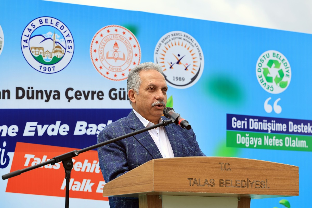 Talas’ta Çevre Bilinci Sanatla Buluşuyor
