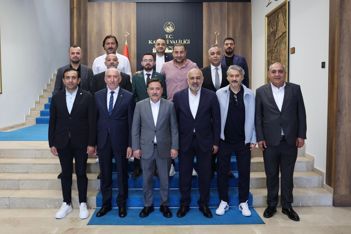 Vali Çiçek, Kayserispor Yönetimini Kabul Etti
