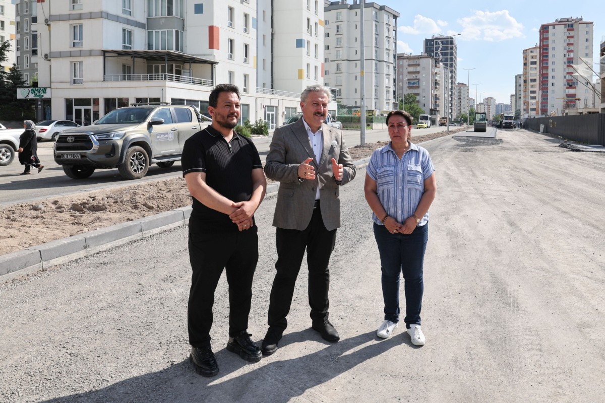 Melikgazi’den Yıldırım Beyazıt’a Yeni Ulaşım Hamlesi