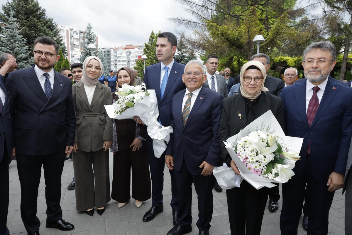 Başkan Büyükkılıç, Bakan Kurum Ve Bakan Yumaklı’yı Ağırladı