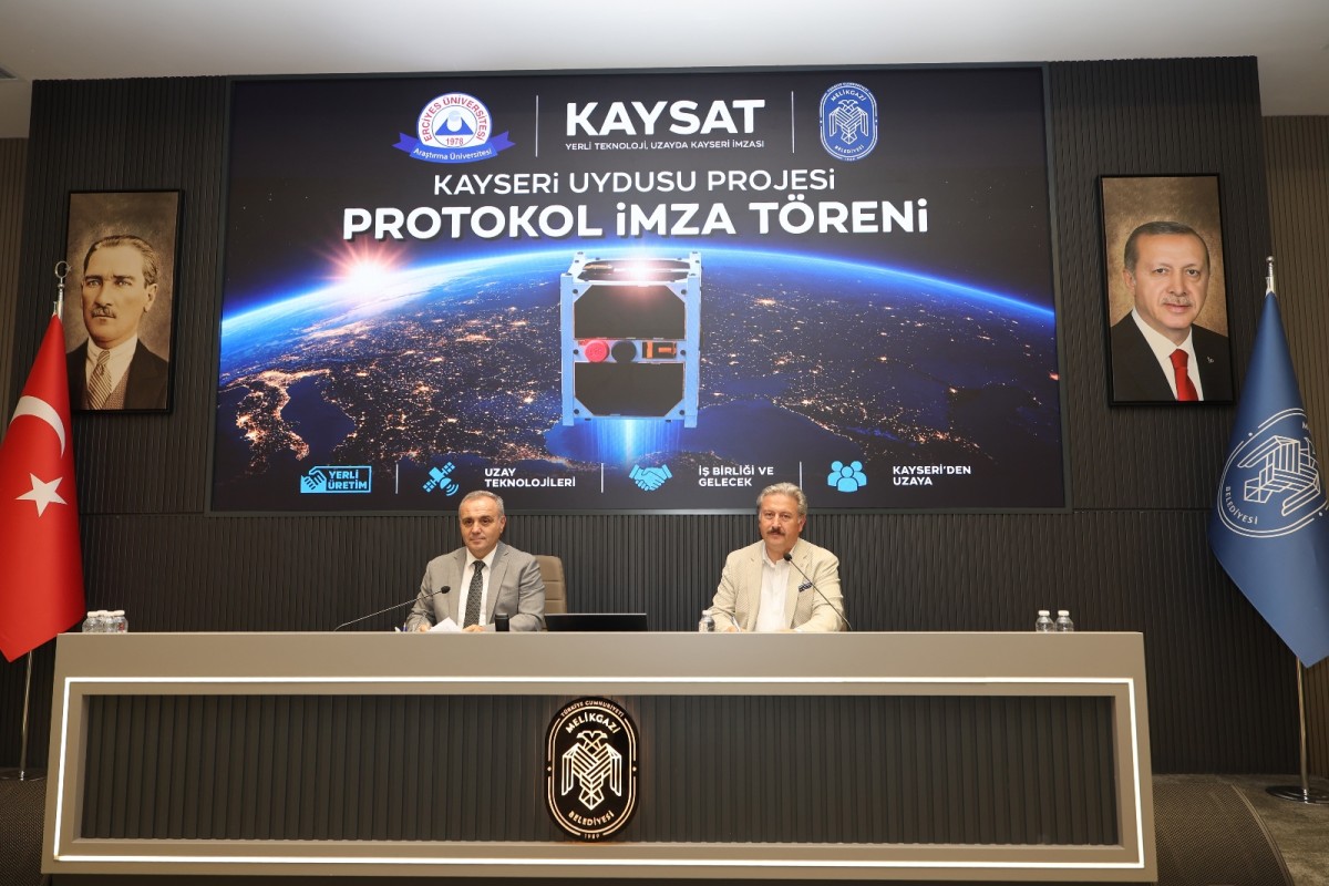 Başkan Palancıoğlu: ‘’Hedefimiz İlk Yerli ve Milli Küp Meteoroloji Uydusunu Geliştirmek’’