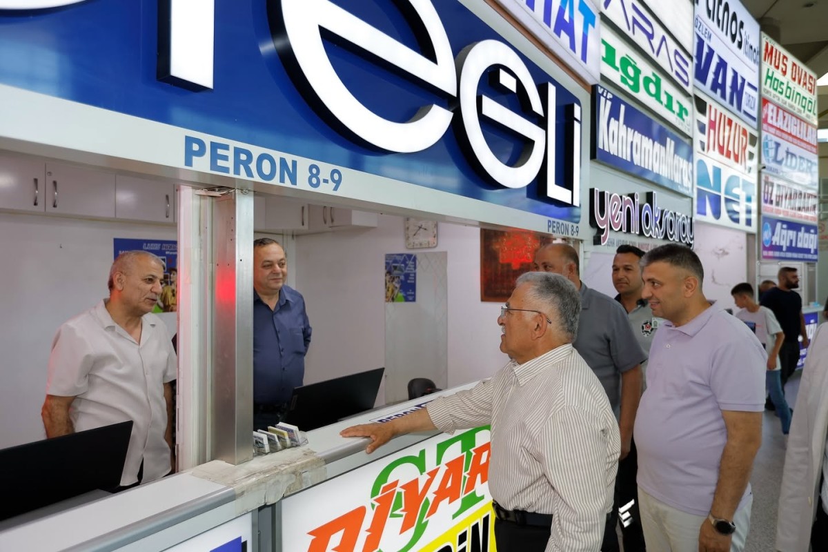 Başkan Büyükkılıç’tan Kayseri Şehir Terminali’ne Ziyaret