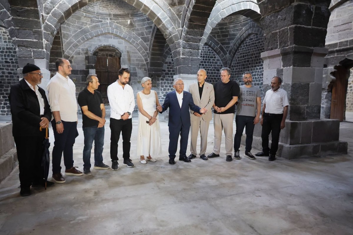 Başkan Büyükkılıç’tan, Restorasyonu Tamamlanan Bedesten’de İnceleme