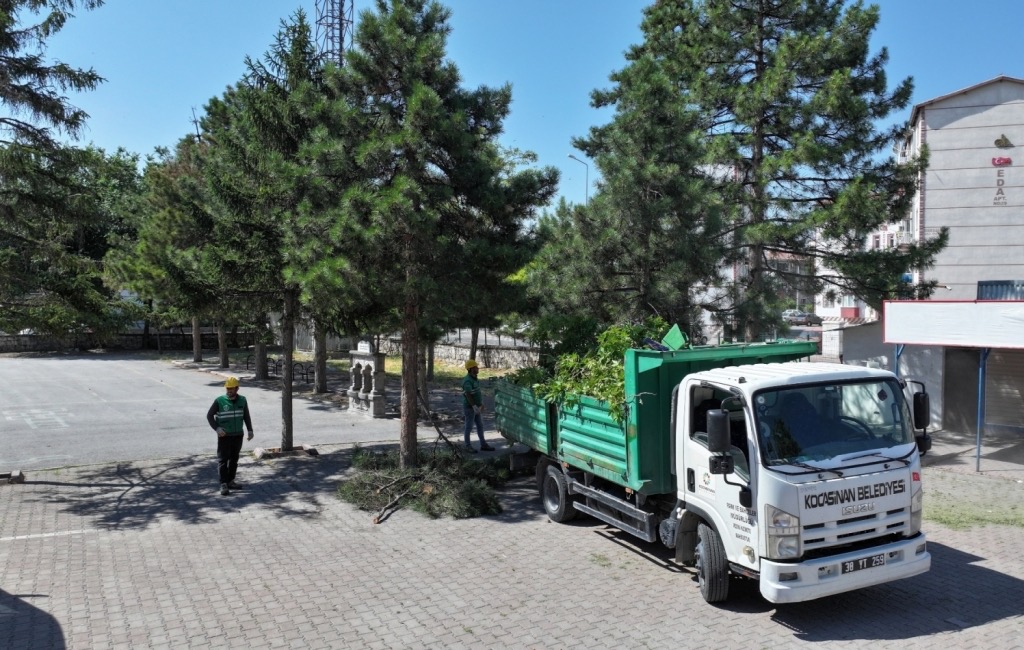 Kocasinan'da Okul Bahçeleri Yeni Eğitim Yılına Hazırlanıyor