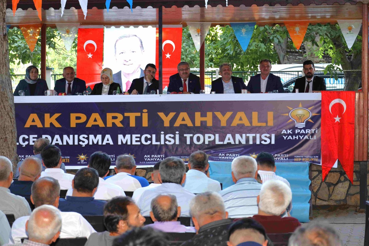 Yahyalı’da Ak Parti Teşkilatı Tek Yürek Oldu!