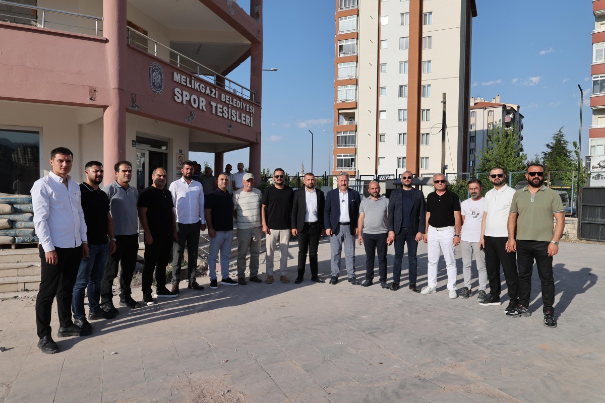 Başkan Palancıoğlu’ndan Erciyes 38 FK’nın Tesislerinde İnceleme