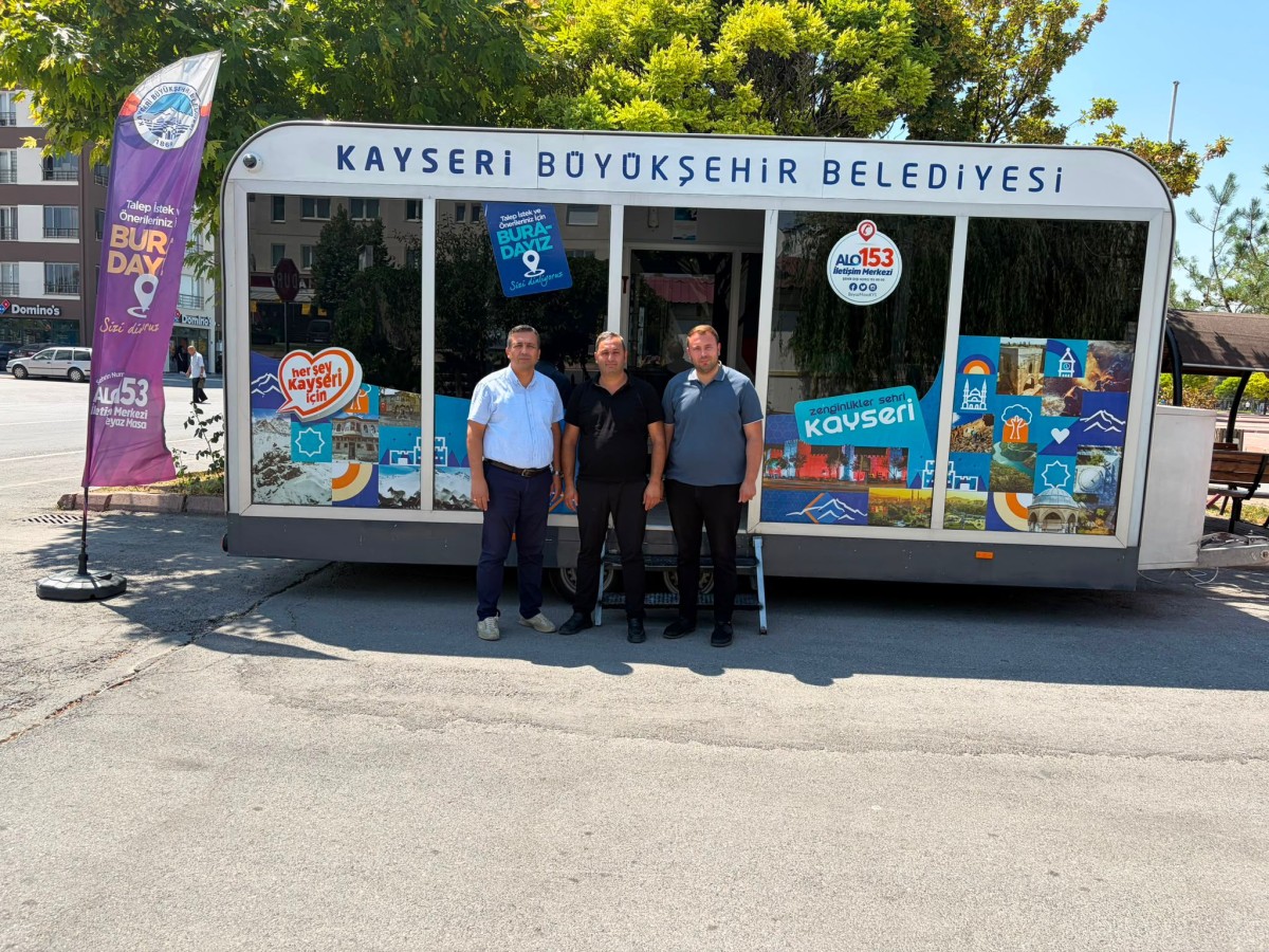 Büyükşehir Belediye Hizmetlerini Vatandaşın Ayağına Götürüyor