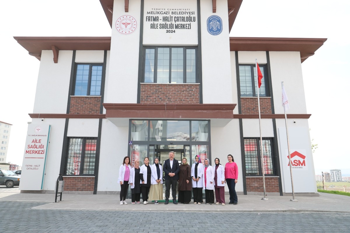 Melikgazi Belediyesi Fatma-Halit Çataloğlu Aile Sağlığı Merkezi Açılıyor!