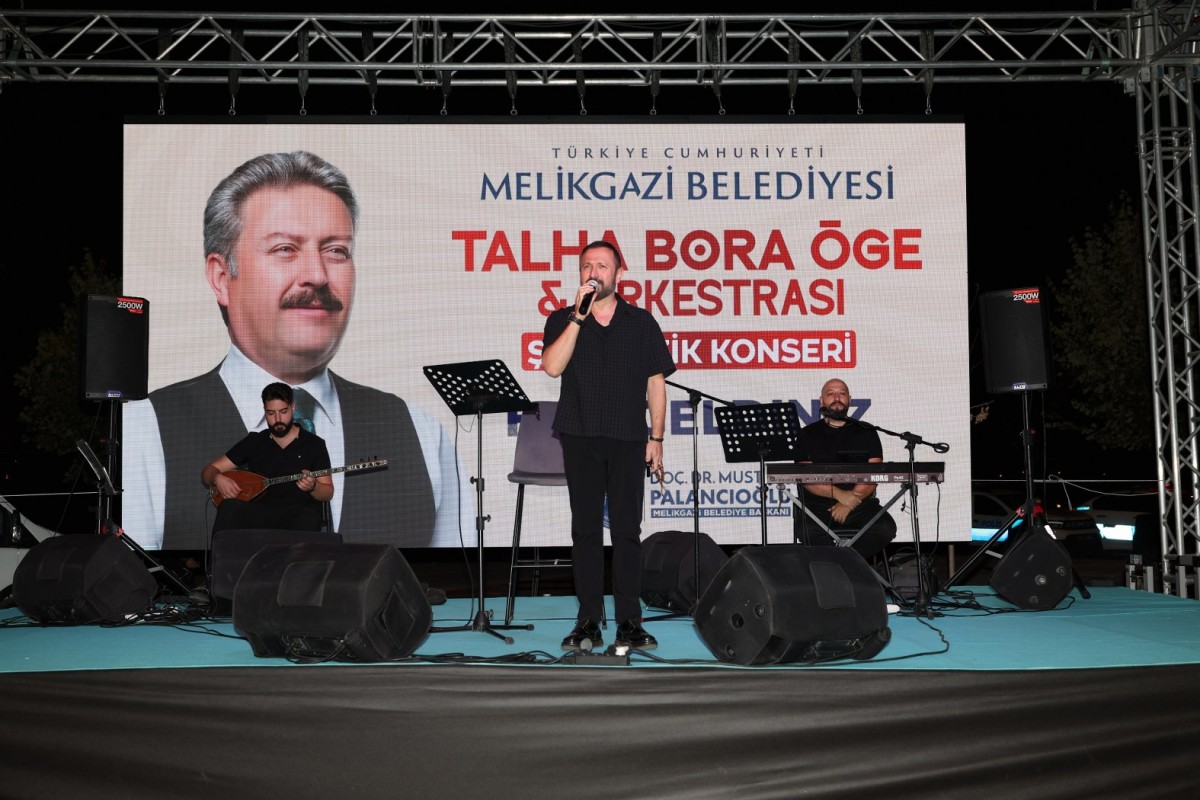  Melikgazi, Yine Güzel Bir Konsere Daha Ev Sahipliği Yaptı