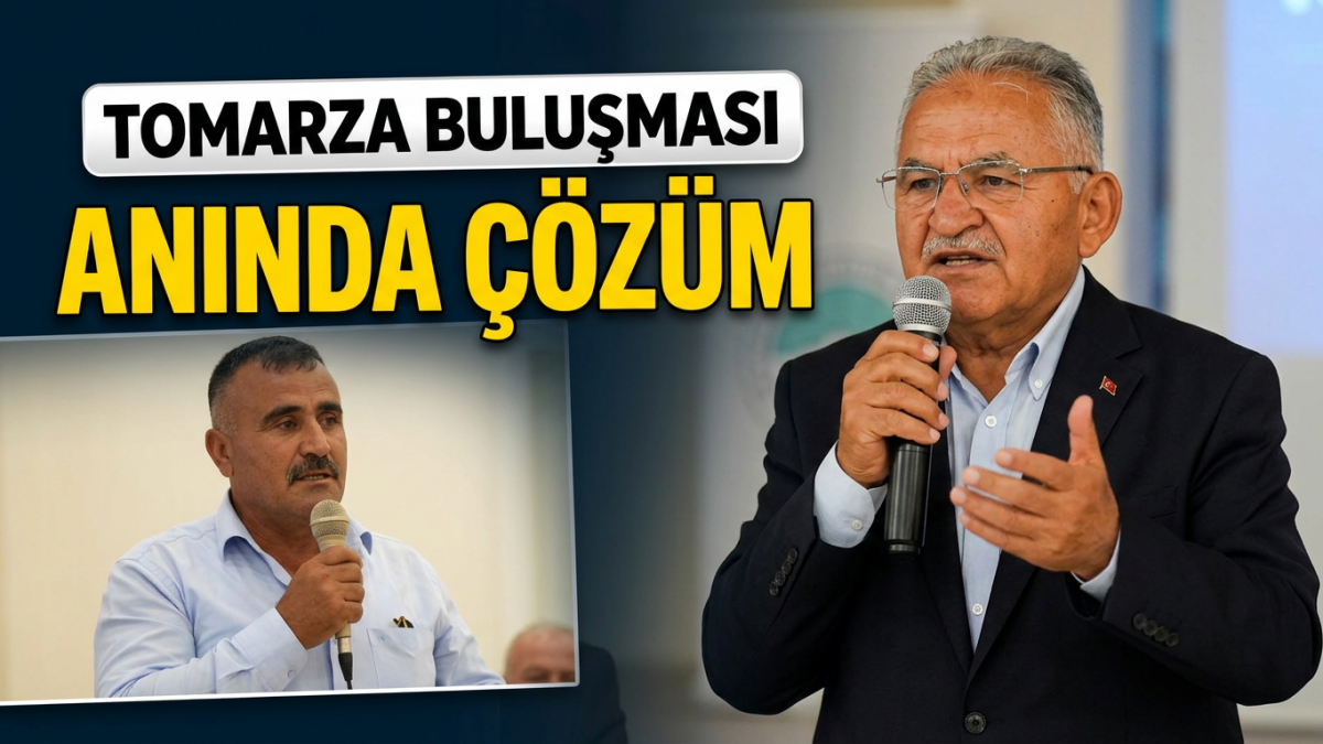 Tomarza’da Muhtarlar Talep Etti, Başkan Büyükkılıç Talimat Verdi