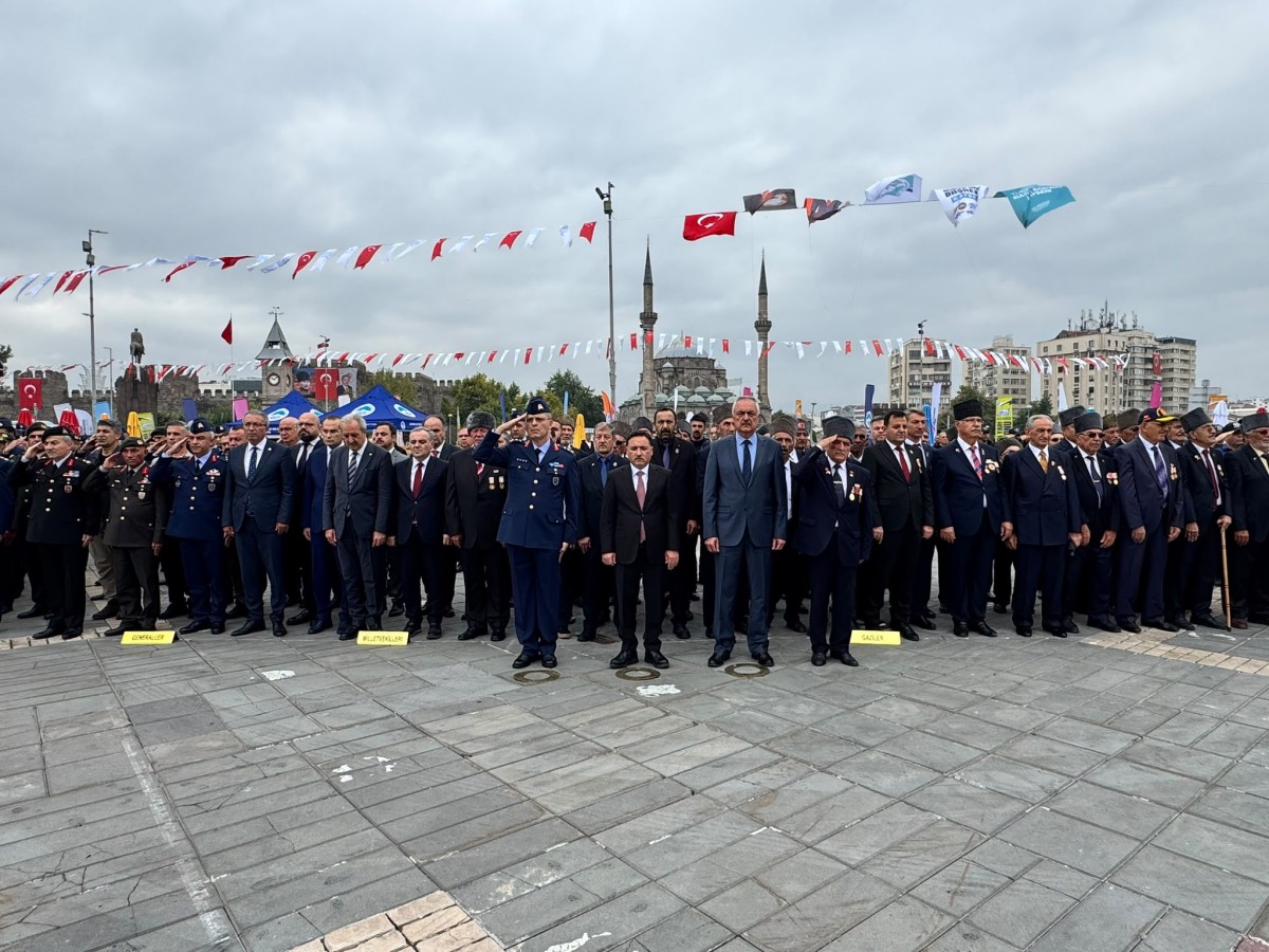 Kayseri’de Gaziler Günü Kutlandı