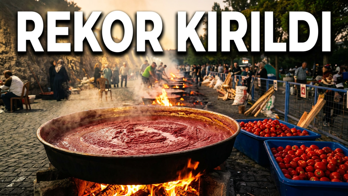 Melikgazi'de Salça Günleri Rekor Katılımla Tamamlandı