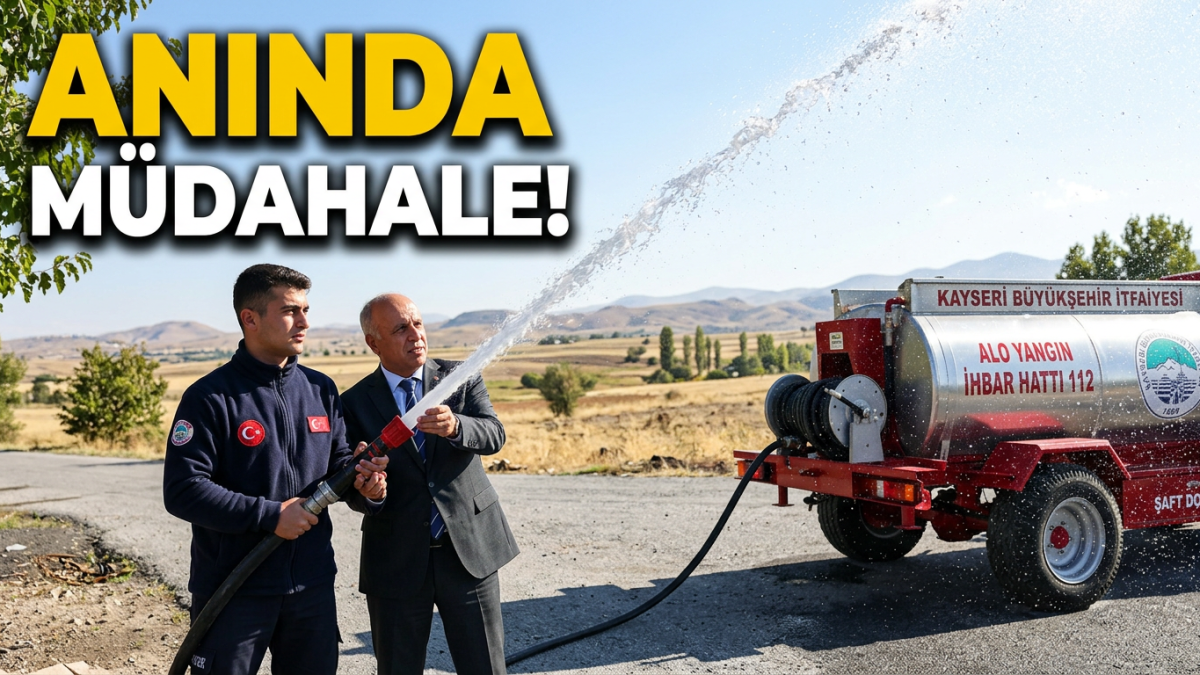 Büyükşehir’den Kırsal Yangınlara Hızlı Müdahale Hamlesi